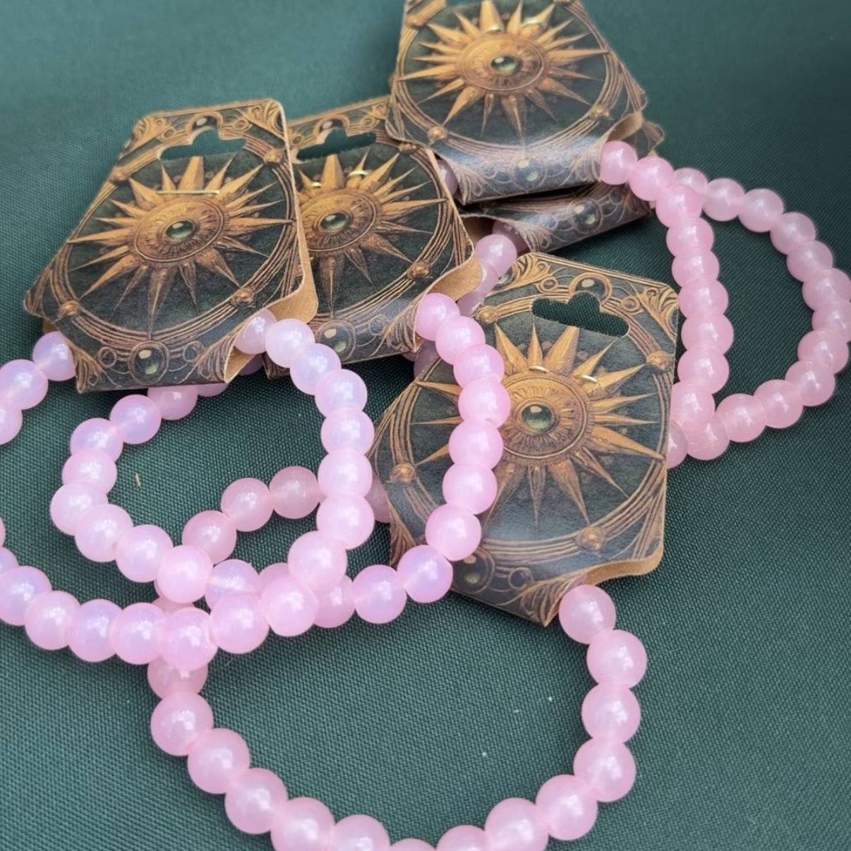 Rose Quartz Crystal Bracelet
